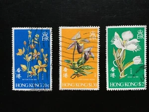 HONGKONG 1977 Orchideen Set VFU (C43) - Bild 1 von 2