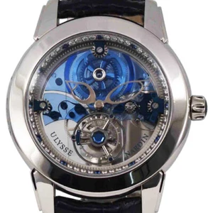 ULYSSE NARDIN - Royal Blue Tourbillon 41mm in Platinum - Picture 1 of 7