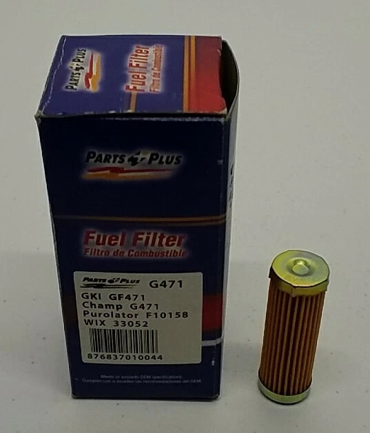 Filtro de combustible automotriz G471 Parts Plus G471 filtro de combustible automotriz Foto 1 de 3