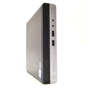 HP ProDesk 400 G3 Desktop Mini Core i3-7100T 3.40GHz 8GB 256GB SSD Windows 10 PC