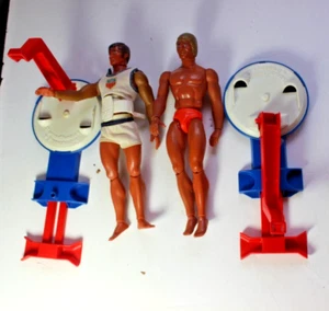 BIG JIM MATTEL  ACTION FIGURES " BIG JIM BIG JEFF BOXING SET  "  NICE FIGURES - Picture 1 of 8