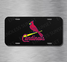Baseball St. Louis Cardinals License Plate Front Auto Tag