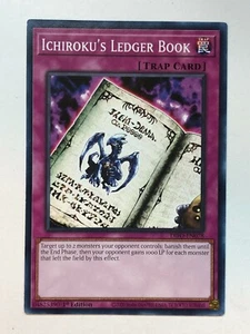 Yugioh Dimension Force Ichiroku's Ledger Book DIFO-EN078 NM/M - Picture 1 of 1