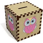 'Pink Owl' Money Box / Piggy Bank (MB00082609)