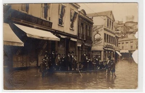Edición de inundación de Chile Valparaíso. Tarjeta fotográfica Hans Frey sin usar - Imagen 1 de 1