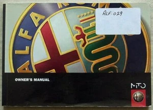 ALFA ROMEO MITO Car Owner’s Manual Handbook May 2008 1st Edition #60431810 - Picture 1 of 4
