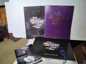 TORVILL & DEAN DANCING ON ICE BOLERO, OFFICIAL PROGRAMME & SCORE CARD - Picture 1 of 7