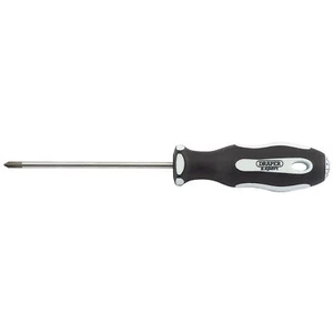 Draper Cross Slot Soft Grip Screwdriver No 0 x 75mm 34982 - Picture 1 of 1