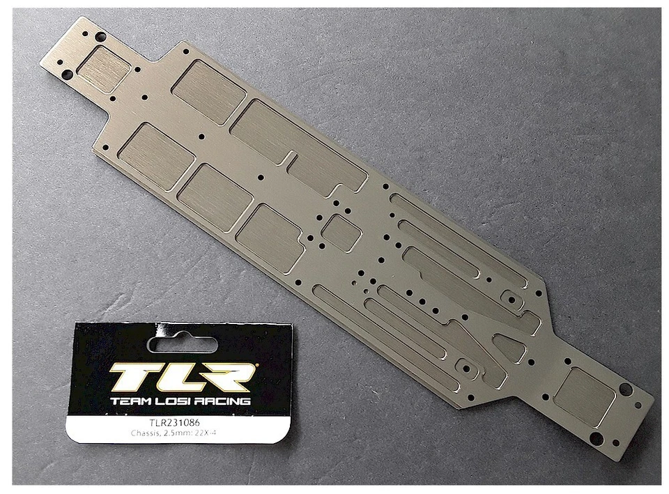 Team Losi Racing TLR231086 Chassis 2.5mm: 22X-4 - Image 1 of 1