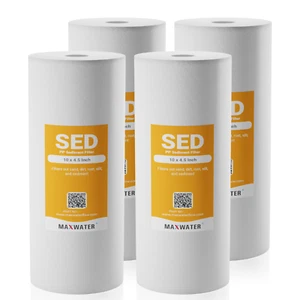 4 filtros compatible con AP810 cartucho de filtro de agua de sedimento puro Aqua para AP801 - Imagen 1 de 6