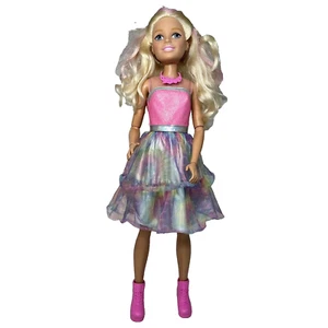 Barbie My Size 28 Zoll Tie Dye Style beste Modefreundin blonde Haare Puppe - Bild 1 von 7