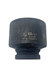 Enchufe de impacto estándar gris neumático 3046M 46MM X 3/4 Drivw 6 puntos - Imagen 1 de 5