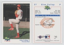 1992 Classic Best Princeton Reds Glen Cullop #27
