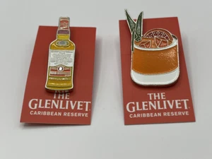 THE GLENLIVET KARIBISCHE RESERVE REVERSNADEL NEU SCHWER ZU FINDEN - Bild 1 von 7
