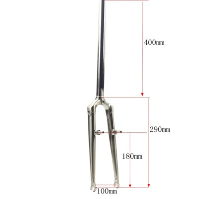 20" ISO 406 bike Fork 1" threadless RETRO LUGGED CROWN recumbent folding NEW - Image 1 of 4