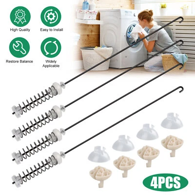 EEEKITONLINE For Whirlpool W10780045 Genuine Washer Suspension Rod Spring Parts Kit 25-1/2 in