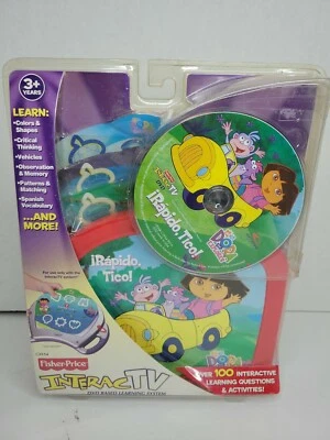 Fisher Price InteracTV Nick Jr Dora the Explorer iRapido Tico 2003 NEW - Image 1 of 4