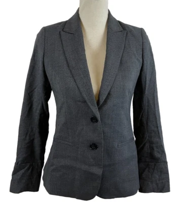 Blazer Theory 2 Gris Forrado Dos Botones Manga Larga Foto 1 de 4