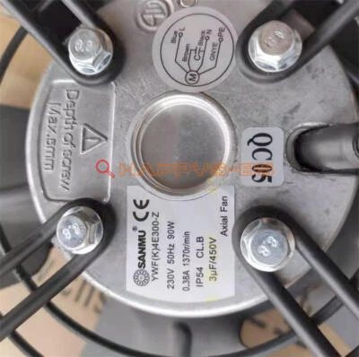 1PC Neu SANMU Externe Rotor Axial Durchfluss Lüfter Ywf (K) 4e300-z 230V - Bild 1 von 4
