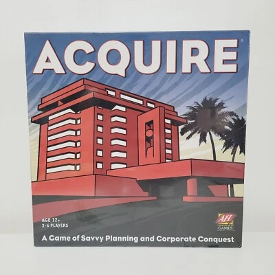 Avalon Hill Acquire Board Game 2008 Brand New Sealed - Image 1 of 4
