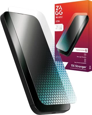 ZAGG XTR4 Screen Protector for iPhone 16 Plus - 11x Stronger Tempered Glass, ... - Image 1 of 4