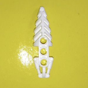1 piede bianco 50858 Bionicle Lego Visorak con 3 fori perni ricambi originali WYSIWYG IRL - Foto 1 di 24