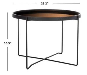 Safavieh RUBY MEDIUM TRAY ACCENT TABLE, Reduced Price 2172746398 ACC4205A - Picture 1 of 5