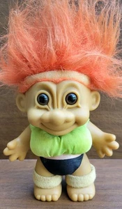 Retro Troll trainierende weibliche Troll Figur Russ Trolle Vintage - Bild 1 von 6