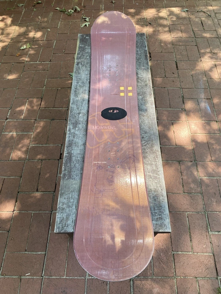 Snowboard vintage Morrow Todd Richards estilo libre para hombre 156 cm Foto 1 de 4