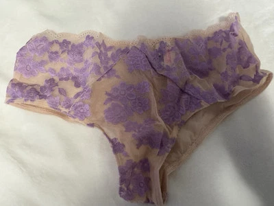 NUEVO Pink by Victoria's Secret Panty Extra Low Rise Cheekster Grande Foto 1 de 3