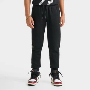 NWT Nike Jordan See Me Shine Big Kids' Pants - Size M (10-12yrs) - Black - Picture 1 of 6