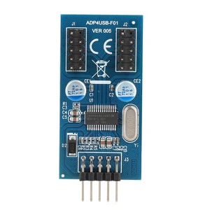 PC Cases Internal 9 Pin 2.0 To Dual 9 Pin Pcb Double Chipset Enhanced Adapter - Afbeelding 1 van 8