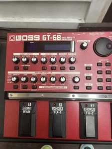 Boss GT-6B Multi Bass Guitar Effects Processor Pedal Tested - Body only - Used - Picture 1 of 3