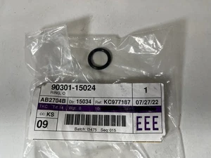 Genuine OEM Toyota 90301-15024 Fuel Injection Pressure Regulator O-Ring NOS - Picture 1 of 1