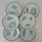 Assiettes Plates Décor Campagne De Pexonne, Terre De Fer