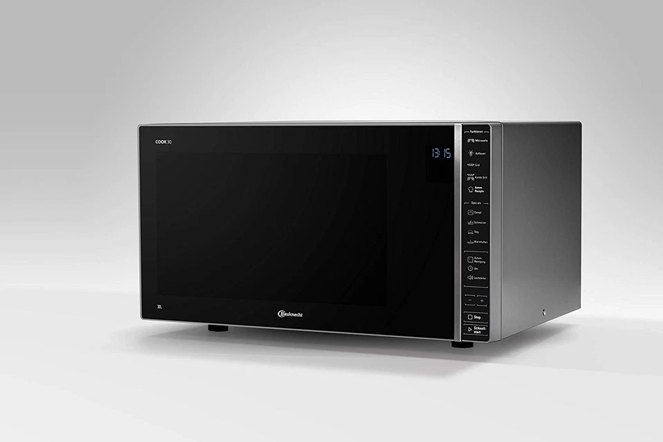 BAUKNECHT Mikrowelle MW 304 M Grill Dampfgarer 30L Garraum 900W schwarz B-Ware - Bild 1 von 2