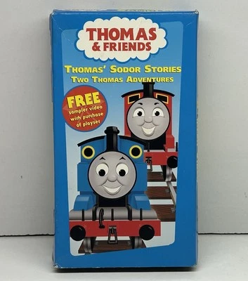 Thomas & Friends Sodor Stories Adventure VHS Free Sampler Video Tape Tank Engine - Image 1 of 4