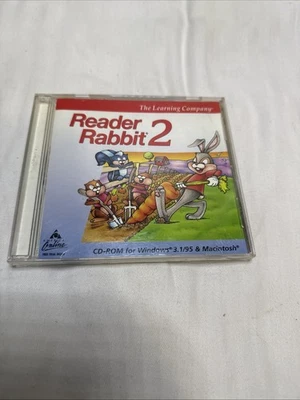 Reader Rabbit 2 Deluxe CD-ROM (1997) Windows MAC The Learning Company Ages 5-8 - Image 1 of 3