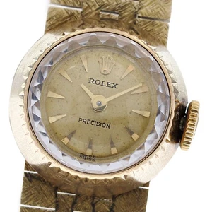 ROLEX Precision Chameleon K18YG Cal.1400 gold Dial Hand Winding Ladies_835000 - Picture 1 of 10