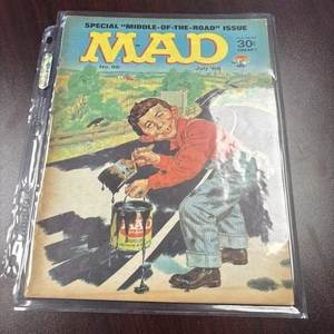 Mad Magazine Ausgabe #96 Juli 1965 Mitte der Straße Norman Mingo Kunst EG Comics - Bild 1 von 2
