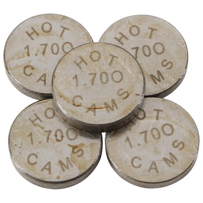 Hot Cams 1.70mm 5-piece Shim Refill For Yamaha YFZ 450X 2010-2011 5PK948170 - Image 1 of 2