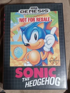 Sonic the Hedgehog Sega Genesis 1991 not for resale Videospiel komplett - Bild 1 von 14