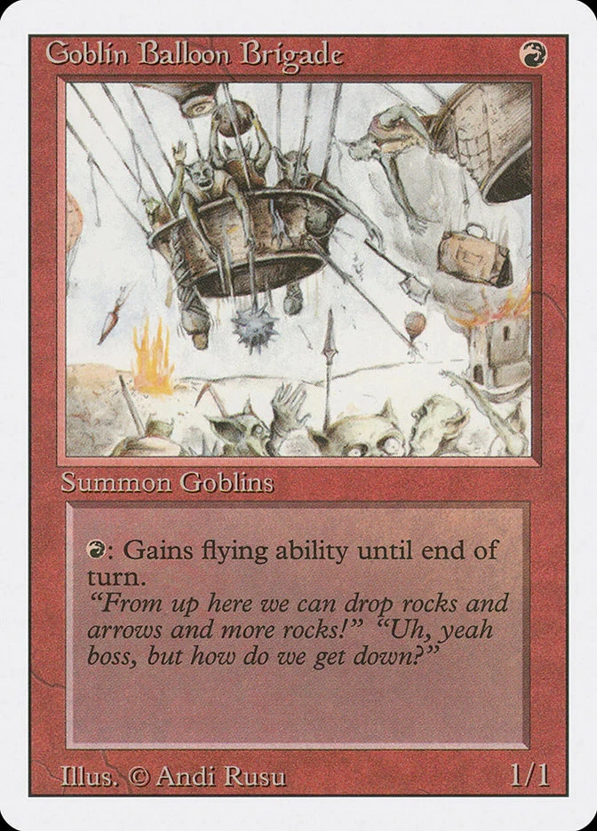 Goblin Balloon Brigade [Revised Edition] Magic MTG - Image 1 of 1