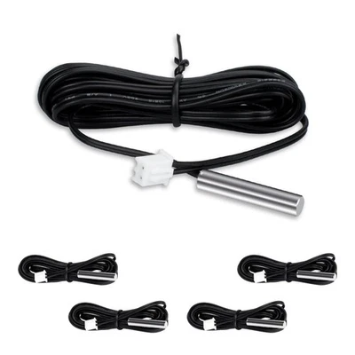 Sonda de sensor de temperatura térmica digital impermeable 5 piezas 5 NTC 3950 2M  - Imagen 1 de 4
