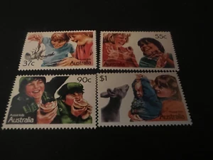 Australia    1987   Scott #1040-1043   Children     MNH  set of 4 - Picture 1 of 2