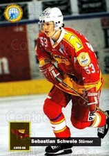 1995-96 German DEL #192 Sebastien Schwele