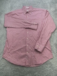 Peter Millar Herren Hemd mit Knopfleiste rosa kariert Größe L - Bild 1 von 7