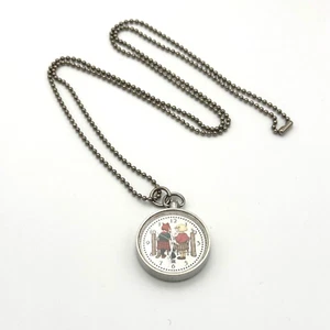 VTG Mary Engelbreit "Make a Wish" Pendant Watch 33" Necklace Works New Battery - Picture 1 of 17