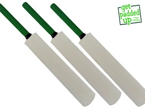 Mazze da cricket in miniatura x 3, mini autografo, 16,5 pollici, 7 colori, spedizione gratuita - Foto 1 di 15