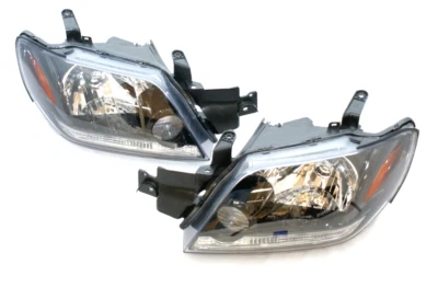 For Mitsubishi Outlander Front head lights Lamps Set Left & Right 2002-2005 . - Image 1 of 4